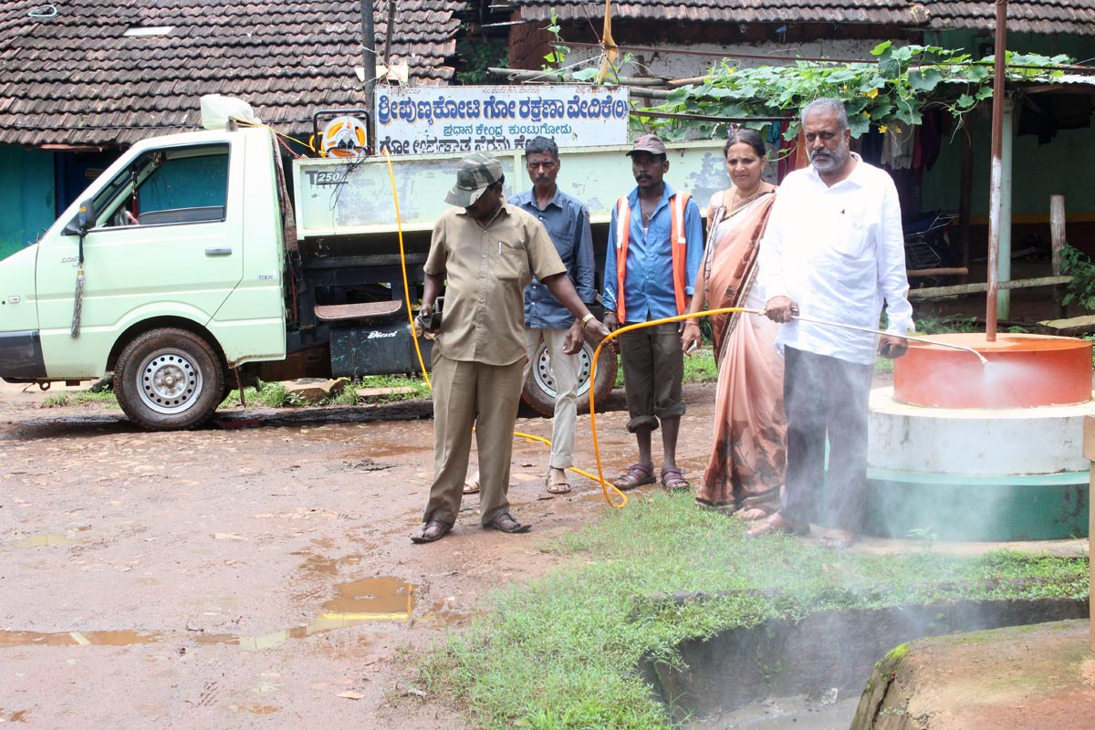 ನಗರ ವ್ಯಾಪ್ತಿಯಲ್ಲಿ ಸಾಂಕ್ರಾಮಿಕ ರೋಗ ಹರಡದಂತೆ ತಡೆಗಟ್ಟಲು ಕ್ರಮ